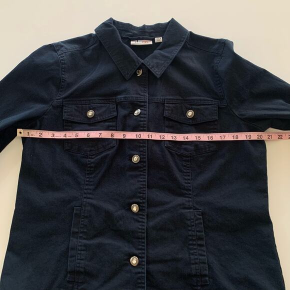 Woodstock 1969 Festival Graphic Indigo Denim Reworked Custom Jacket - Picture 4 of 8